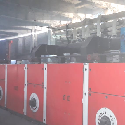 Hot Air Stenter Machine