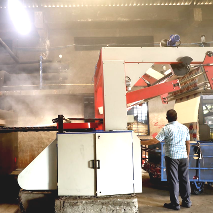 Hot Air Stenter Machine